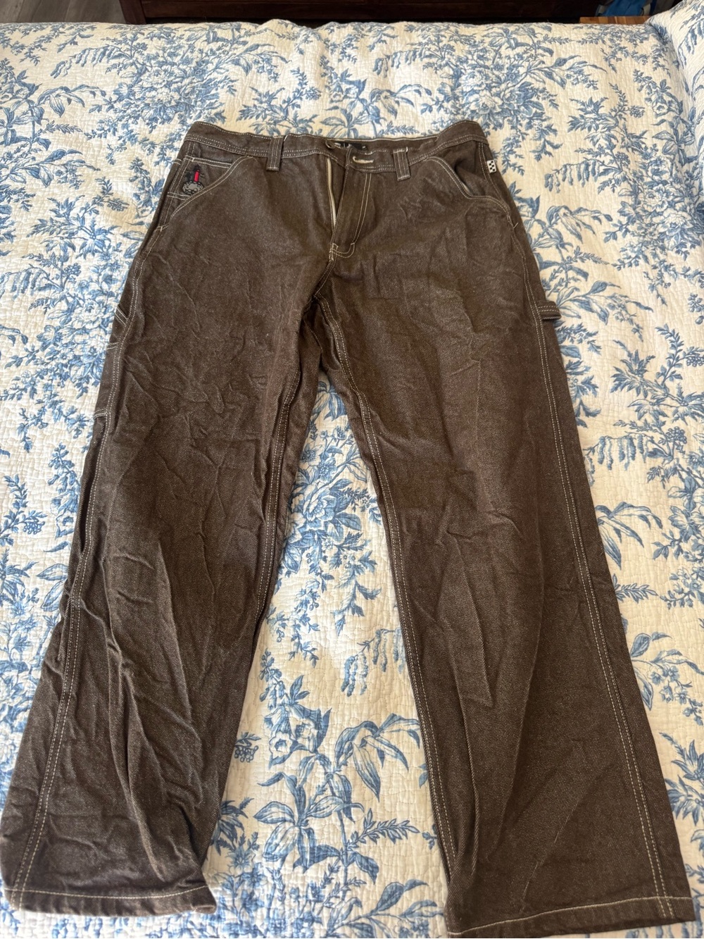 Vans Brown Cargo Work Pants